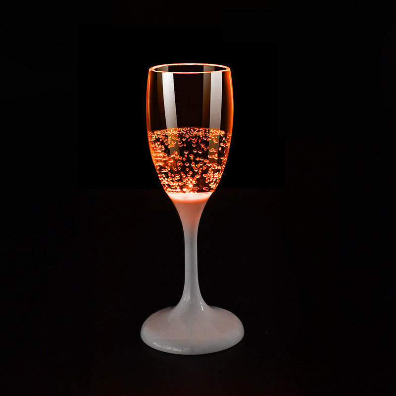 LED Champagne Glass