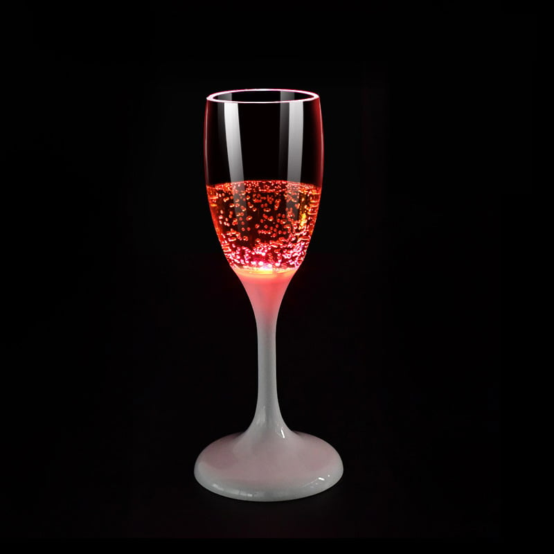 LED Champagne Glass