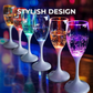 LED Champagne Glass